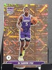 2023-24 Panini NBA Sticker & Card #450 De'Aaron Fox KINGS Foil Sticker🔥🏀NM/MT
