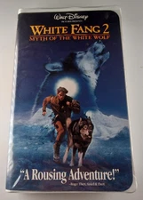 White Fang 2: Myth of the White Wolf (VHS) 1994 Scott Bairstow TESTED