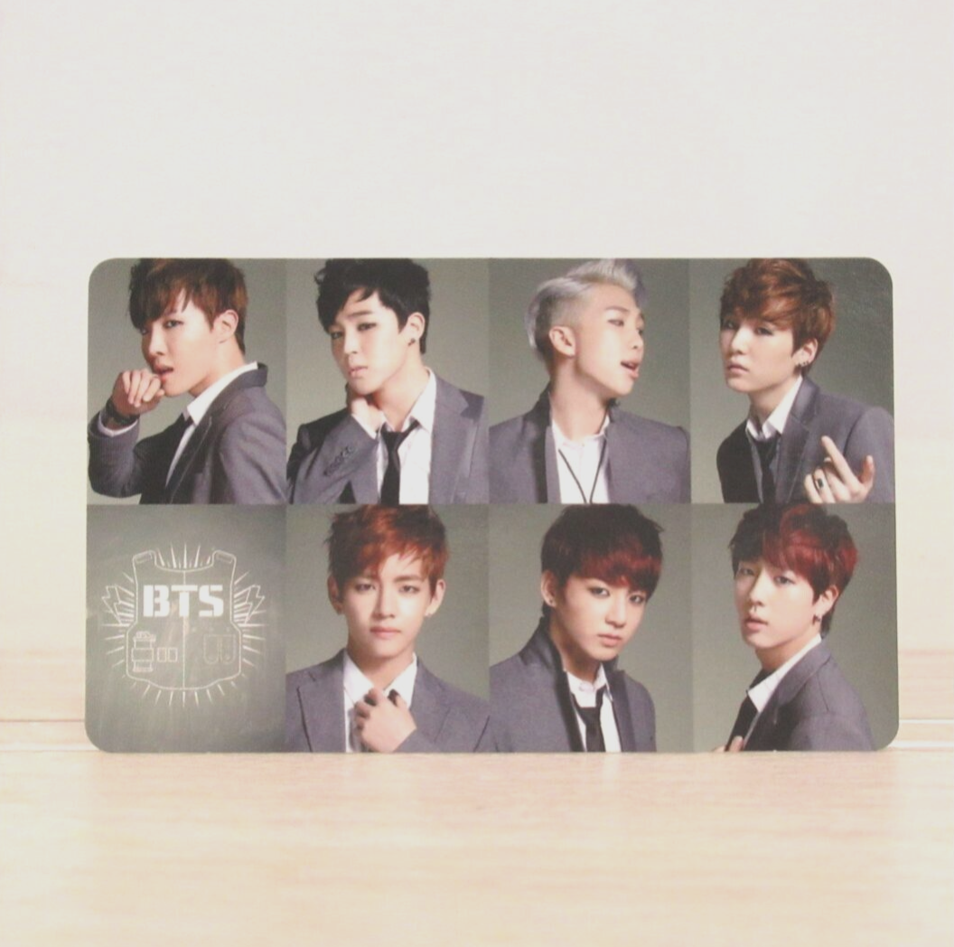 BTS BOY IN LUV Official Limited Edition Group Photocard Japan