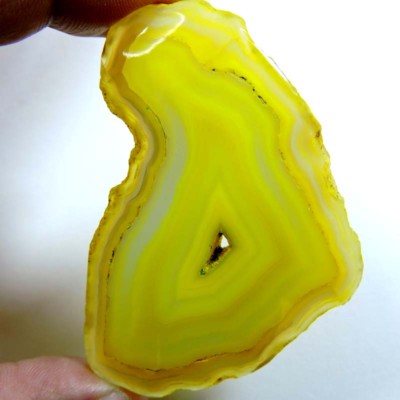 142.00cts BIG! NATURAL FABULOUS SLICE ONYX DRUZY AGATE FANCY CABOCHON GEMSTONE