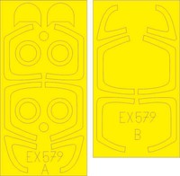 MW22 Eduard EX579 L-39C Albatros Tface 1/48 Mask For Trumpeter