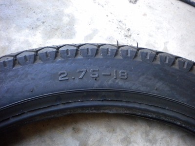 NOS Vintage Avon Safety Mileage SM MK II 2.75x18 2.75 x 18