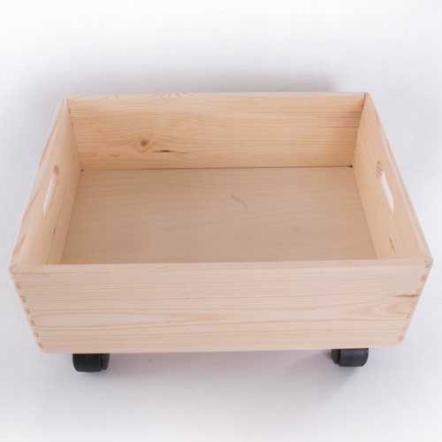 Large Wooden Storage Boxes / Plain Wood / Box with Lid / Crate Trunk Containers - 第 59/171 張圖片
