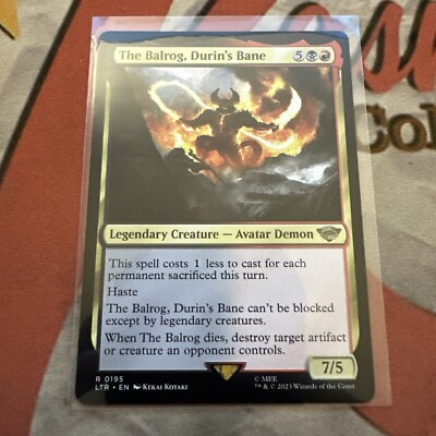 mtg balrog card Magic The Gathering - The Lord of the Rings main image 0