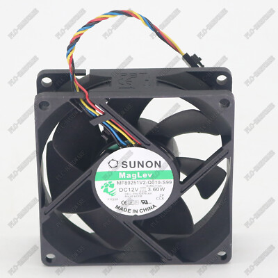 1PC SUNON MF80251V2-Q010-S99 8CM 12V 3.60W 4-wire PWM Temperature Control Fan