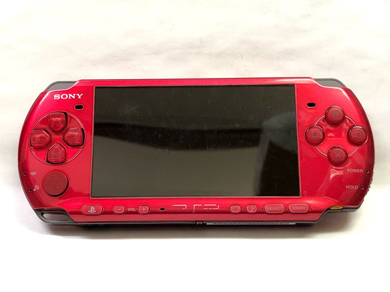 SONY PSP RADIANT RED SLIM & LITE PIÙ 5 GIOCHI - SONY PLAYSTATION