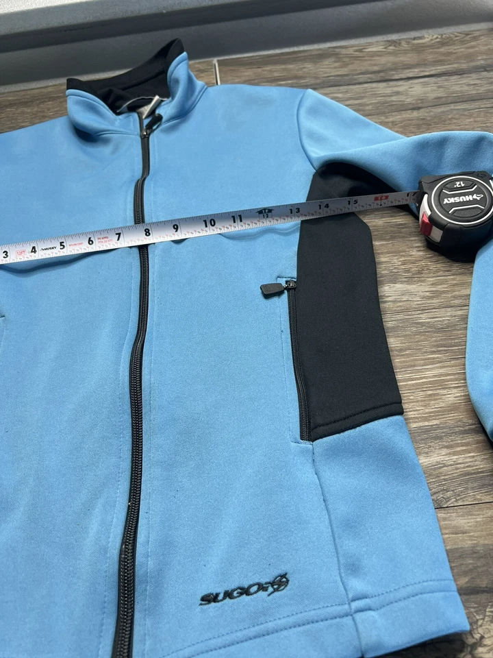 Chaqueta de ciclismo para mujer Sugoi azul y blanca talla pequeña Foto 3 de 4