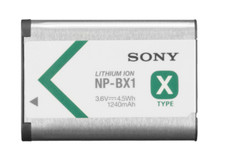 Sony Battery NP-BX1 3.6V 1240mAh BC-TRX for DSC-RX100 VI DSC-RX1 RX100 HDR-AS15