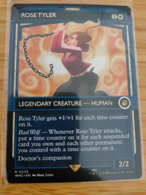 MTG Rose Tyler FOIL Showcase 0535 Doctor Who M/NM Free UK P&P | eBay UK
