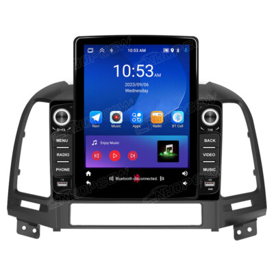 9.5' Für Hyundai Santa Fe II 2 CM Android 15 Apple Carplay Autoradio GPS Navi BT