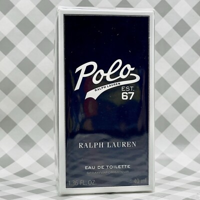 Ralph Lauren Polo 67 EDT 1.36oz 40mL Spray Full Size BNIB   SEALED   