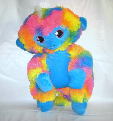 rainbow monkey plush