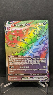 Eternatus VMAX 192/189 SWSH Darkness Ablaze Secret Rare Rainbow