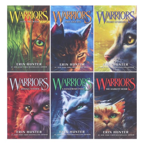 Warrior Cats: Series 1 The Prophecy Begins 6 Books Collection Set- Ages 8-12-PB - Picture 2 of 4