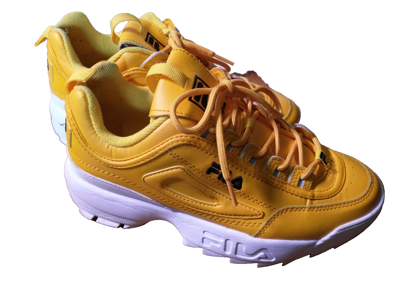 Sneakers gialle da donna Fila Disruptor taglia 9 5FM00540 702