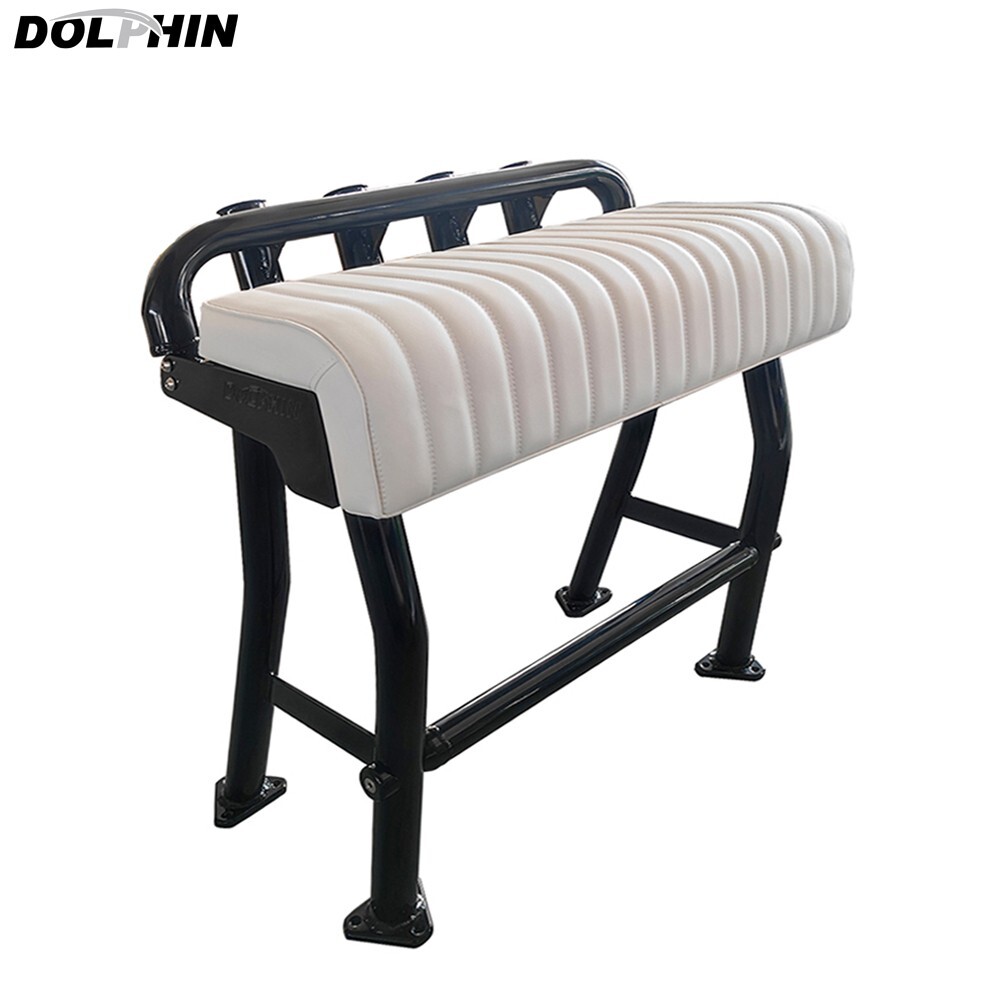 Dolphin Centre Console Pro T Top Black Leaning Post Boat Seat L Size 40in Long