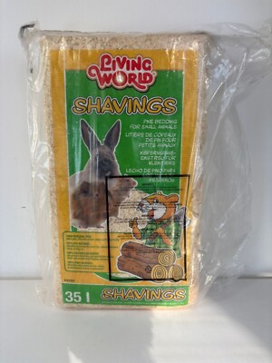 Living World Green Hamster Bedding Living World Pine Wood