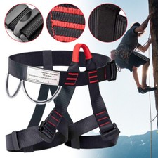 Rock Climbing Safety Harness Tree Rappelling Half Body Harness Seat Waist Belt