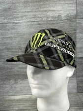 Monster Energy Supercross Racing TekFlex 2011 Plaid Black Feld Motor Sports Hat