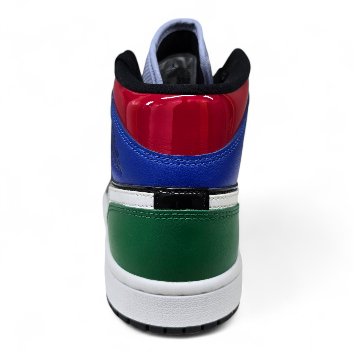 jordan 1 mid multicolor patent