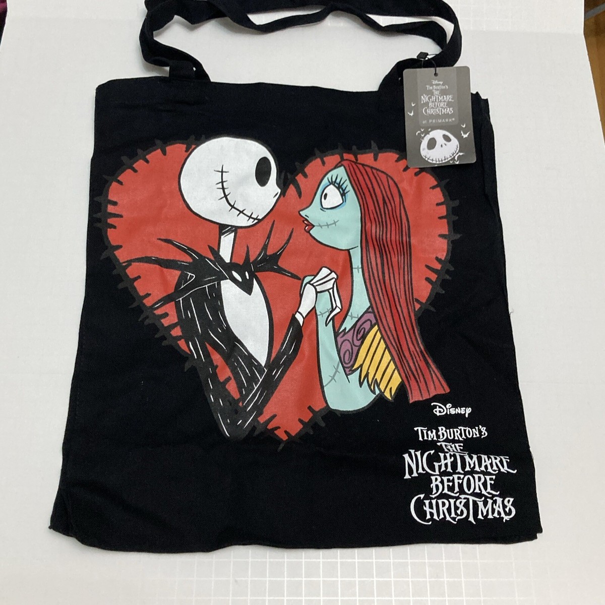 Primark 2025 Primark Storage Bag Primark Nightmare Before Christmas Bag  Jack Skellington New Cotton