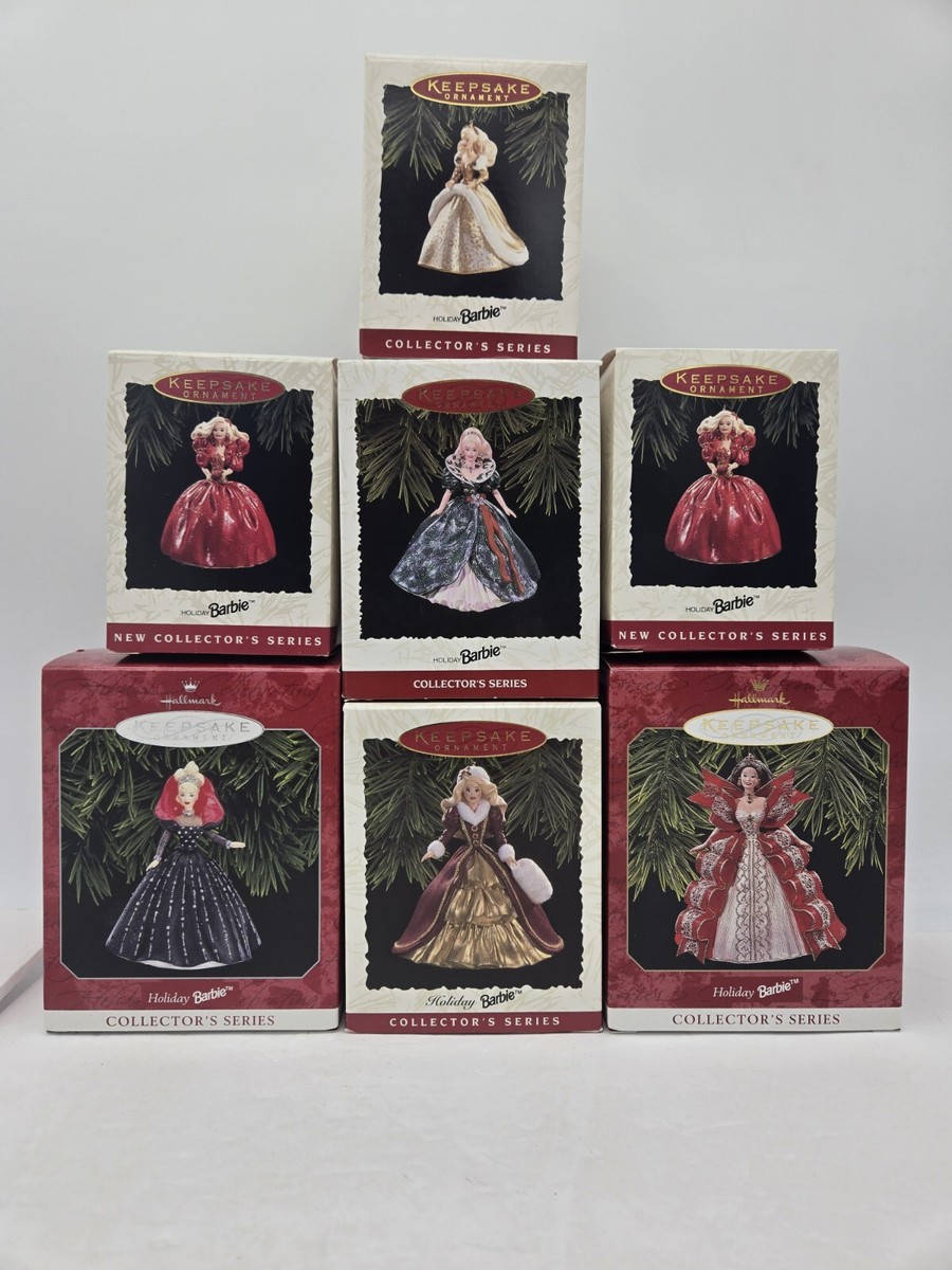 Vintage Barbie Ornaments Black Dress Vintage Barbie Ornaments
