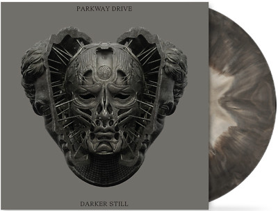 Parkway Drive - Darker Still  Exclusive Black White Galaxy Vinyl LP 500 WW NEW