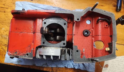 #ad Jonsered Chainsaw 630V USED OEM Crankcase assy Heated set up $149.95