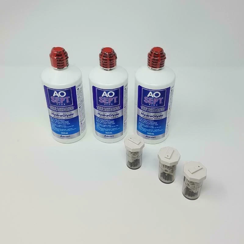Alcon AOSEPT plus mit HydraGlyde Systempack - 4x360ml