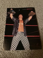 Vintage CHRIS JERICHO WCW CHAMP Wrestling Magazine Pinup Photo Clipping WWF AEW