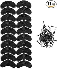 Shoe Heel Protectors Rubber Sole Repair Pads Saver Plates Handy Protection 10 PC