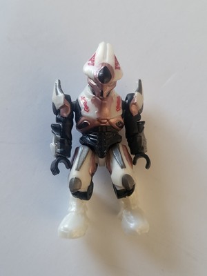 Lotto 2 Pezzi Mega Bloks Halo Construx Covenant Elite Ultra Series 12, Minifigure Usate
