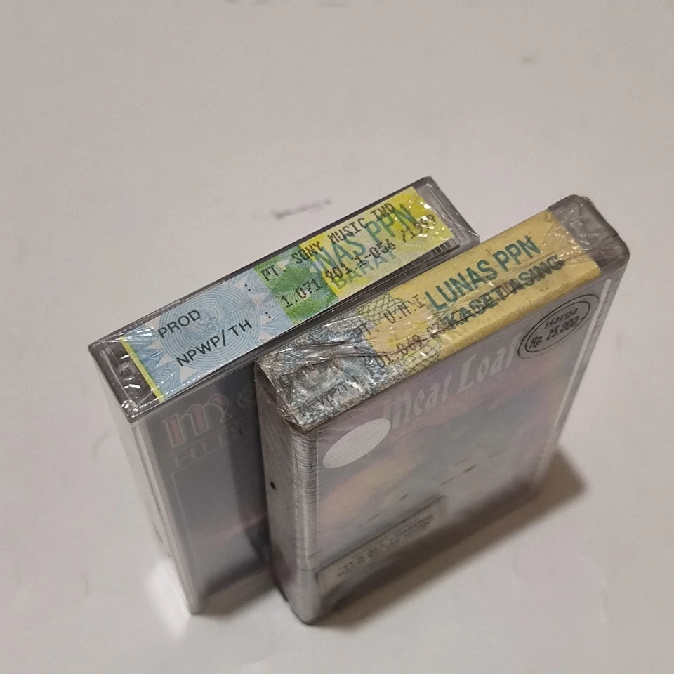 LOT 2X Meat Loaf - Bat Out of Hell III + Hits original indonesia tape NEW 2006 - Image 4 of 4