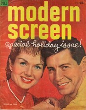 Debbie Reynolds Eddie Fisher 1957 Modern Screen Magazine