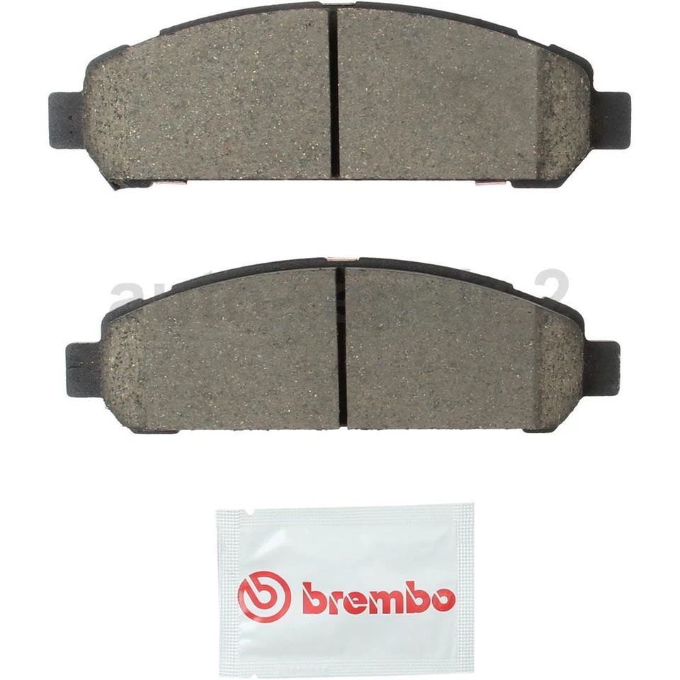 Juego de pastillas de freno de disco delanteras traseras para Toyota Venza Brembo 2009~2015 Foto 3 de 4