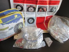 New Les Schwab Quick Fit Sport LT Tire Snow Chains (Bag Falling Apart)