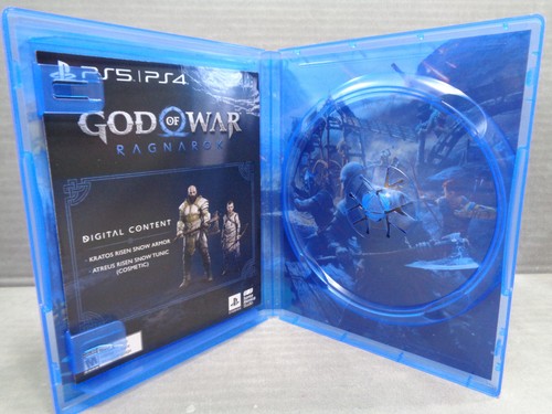 God of War Ragnarok Replacement Case PS5 (No Game) w/ Unused Launch Ed. Code - Picture 3 of 11