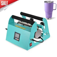 Travel Mug Tumbler Heat Press Machine Cup Sublimation Printing  Temp Timer 40oz