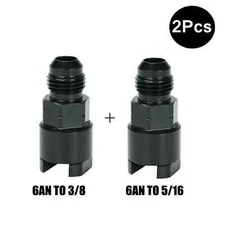 6AN to 3/8" Or 5/16'' Quick Disconnect EFI Fuel Rail Fitting Swap 1Pc 2Pcs