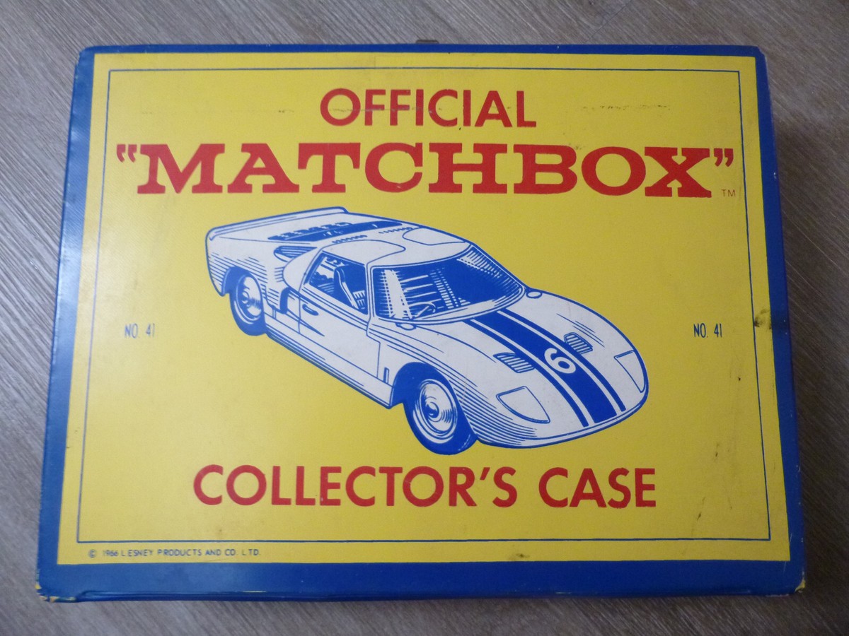 Official Matchbox Collectors Case 1966 #41 Holds 32 Cars | eBay