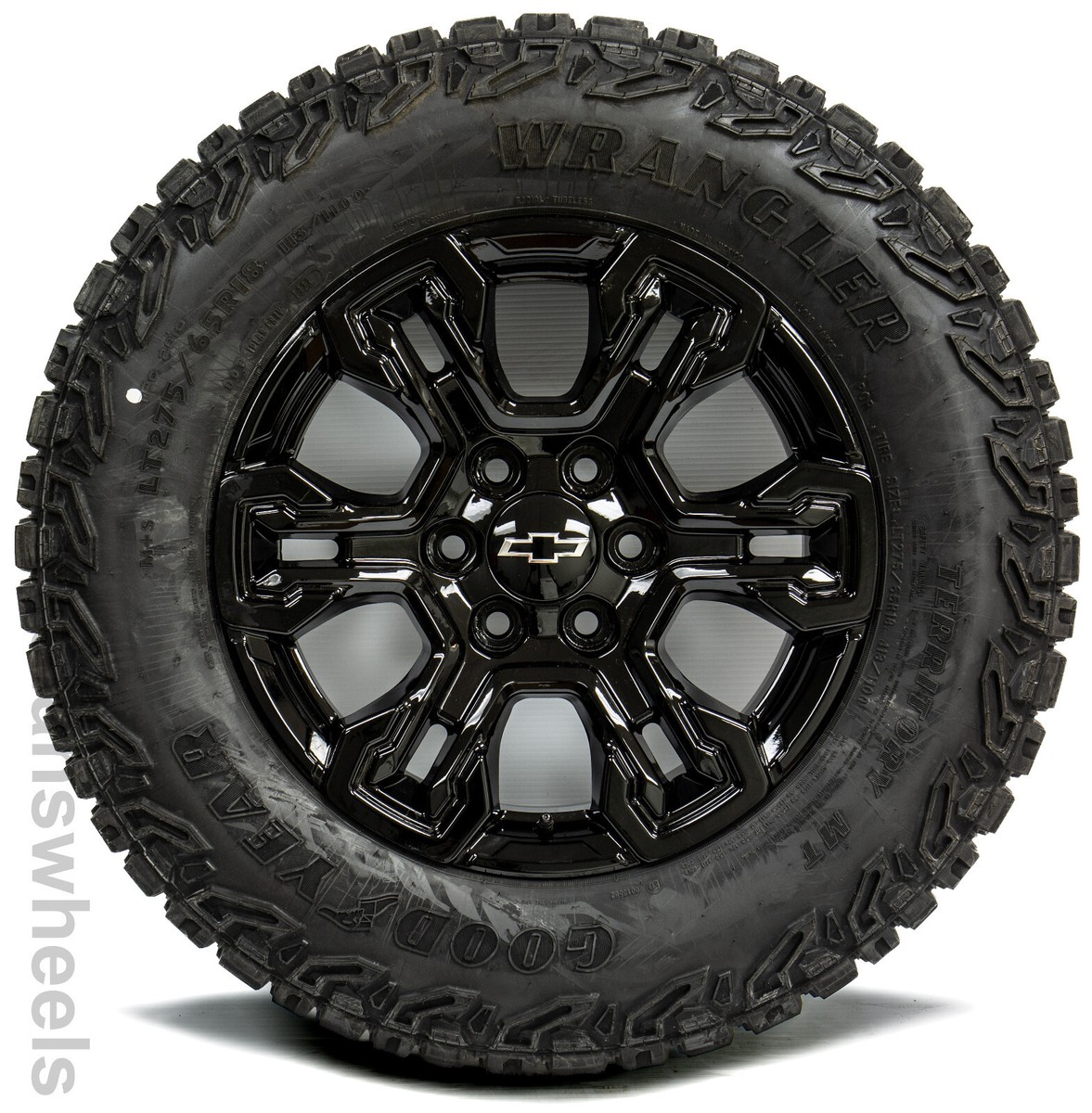 4 New Chevy Silverado Tahoe Suburban Replica 18” Black Wheels Rims