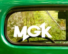 2 Mgk Machine Gun Kelly Decal Bogo Stickers For Car Truck Window Bumper Laptop