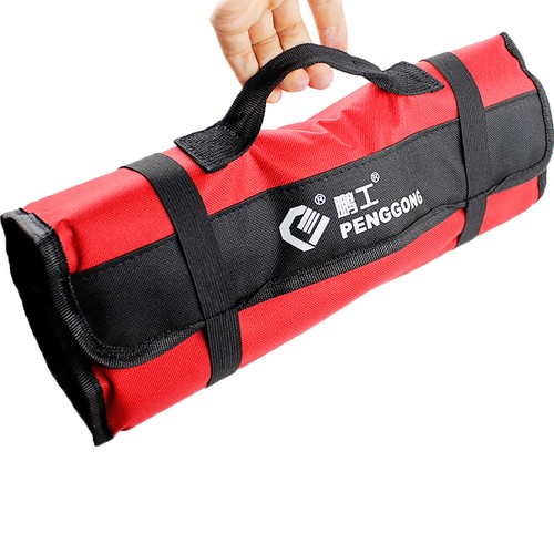 Large Roll up Wrench Tool Bag Pouch Electricians Mechanics Quick storage Tote - Picture 43 of 49