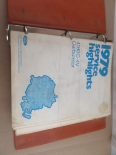 Mercury Facts Books Cougar XR7 1978 Zephyr Marquis Capri Bobcat Monarch - Imagen 2 de 8