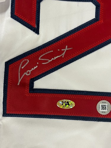 Luis Tiant SIGNED Boston Red Sox Jersey w/ Dave & Adams COA *sticker only* - Picture 2 of 5