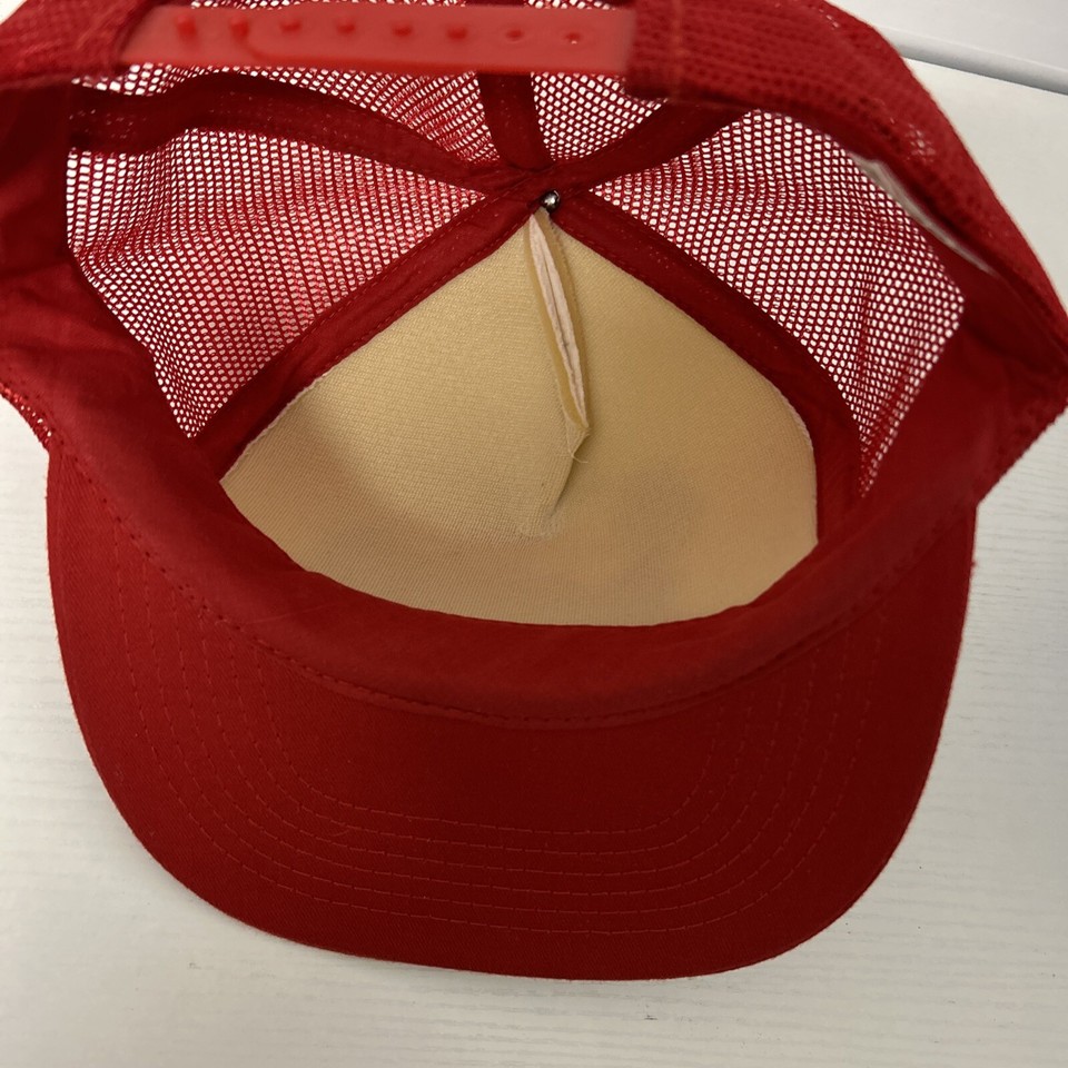 VTG 80s Washington Mansion Mount Vernon Foam Trucker Snapback