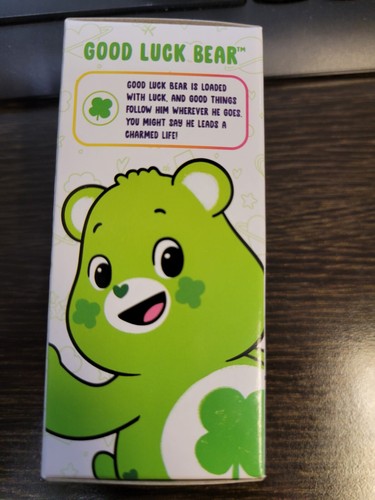 Care Bears Glücksbär grünes Klee Micro Mini 3 Zoll Miniatur Plüschbox - Bild 2 von 5