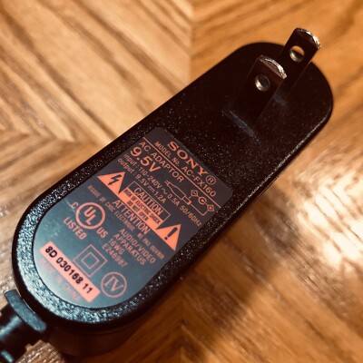 SONY GENUINE AC/DC Power Adapter For Portable DVD Player AC-FX160 AC ...