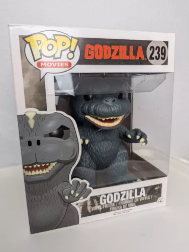Funko Big 6" POP! Movies Godzilla 239 RARE & Vaulted
