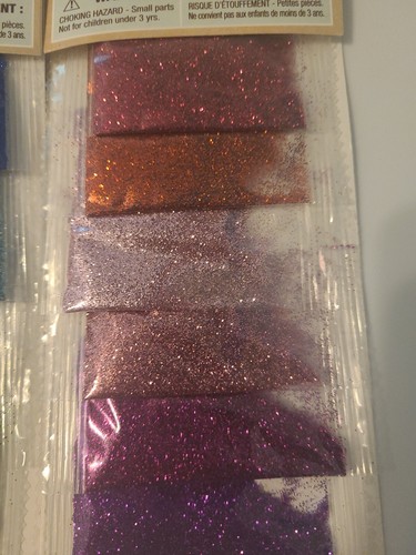 Crafter's Square 2Pkg - 6 Color Glitter Set - 6 Different Color Sets To Choose. - Picture 2 of 4